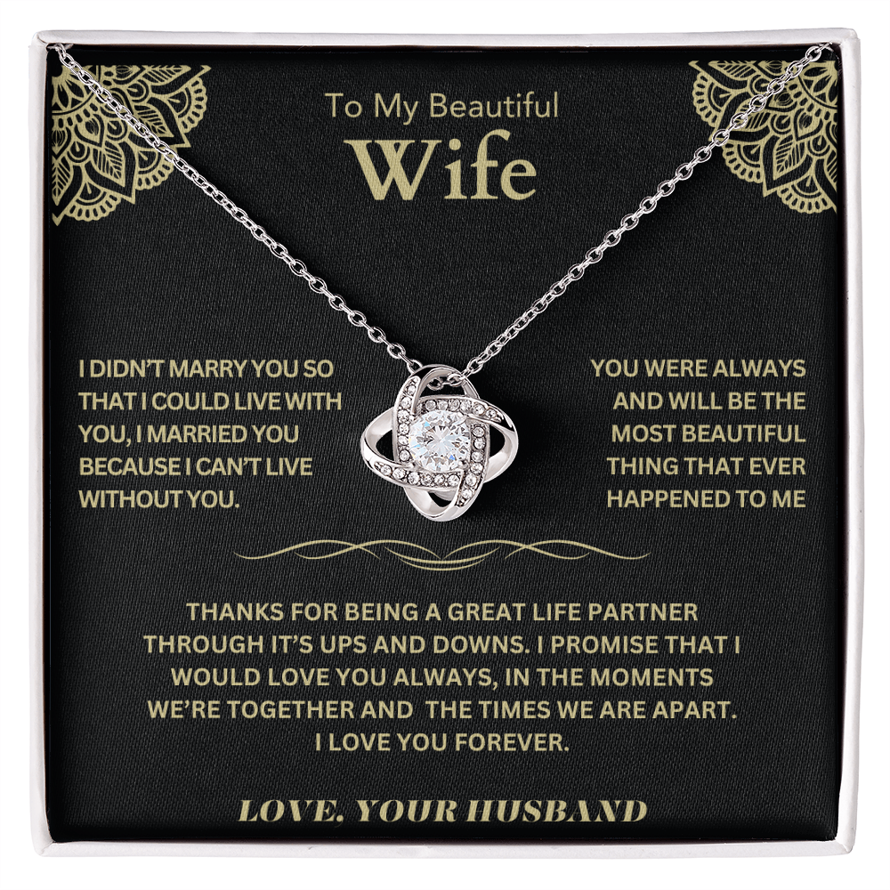 To My ONE and ONLY BEAUTIFUL WIFEY