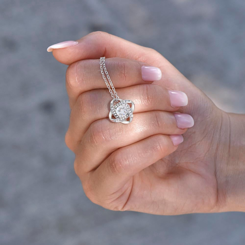 TO MY BEAUTIFUL DAUGHTER A FOREVER LOVE NECKLACE FROM MOMOR DAD