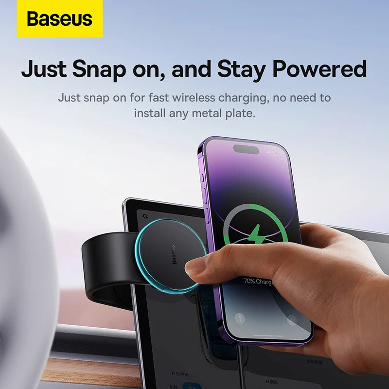 Charge Hub™ Wireless Car Charger - Effortless Charging On the Go