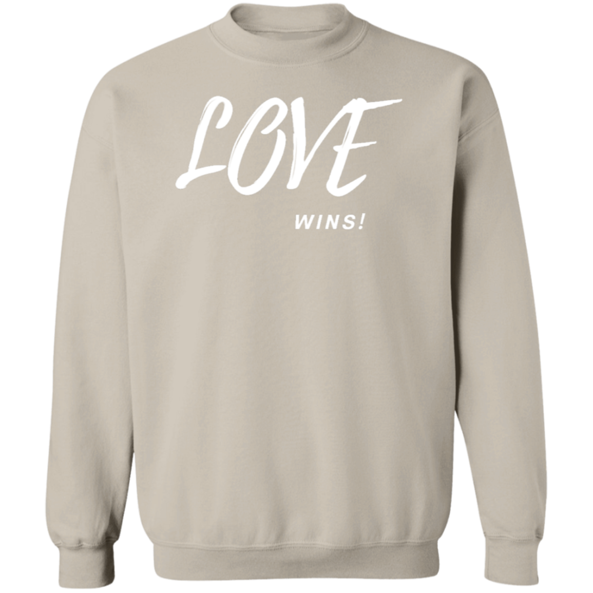 LoveOnlyWins Crewneck Sweatshirts