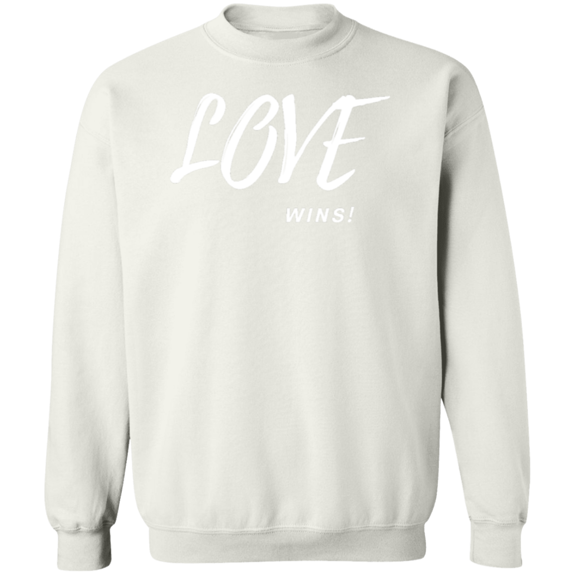 LoveOnlyWins Crewneck Sweatshirts