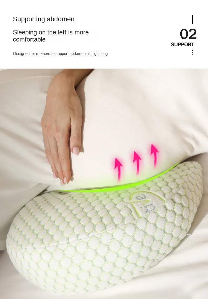 INDA™ Maternity Sleeping Pillow: Comfort and Support for Expecting Moms