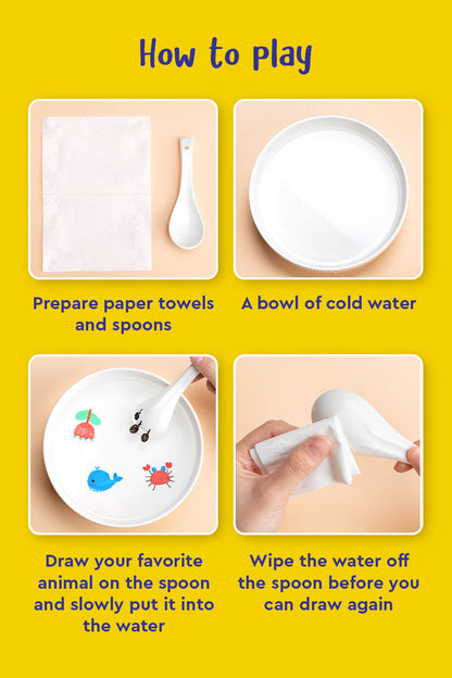 AquaDoodle™ Magic Water Pens - Mess-Free Drawing Pens for Kids