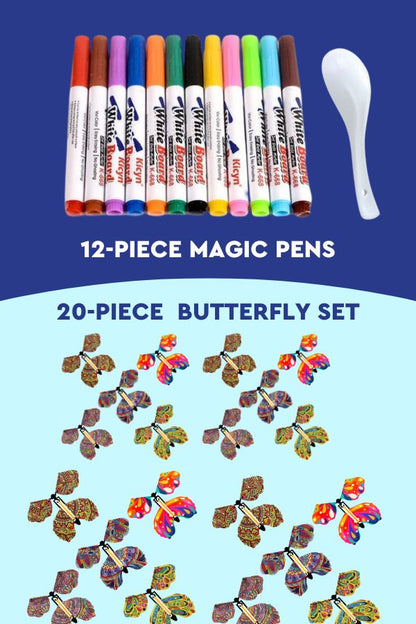 AquaDoodle™ Magic Water Pens - Mess-Free Drawing Pens for Kids