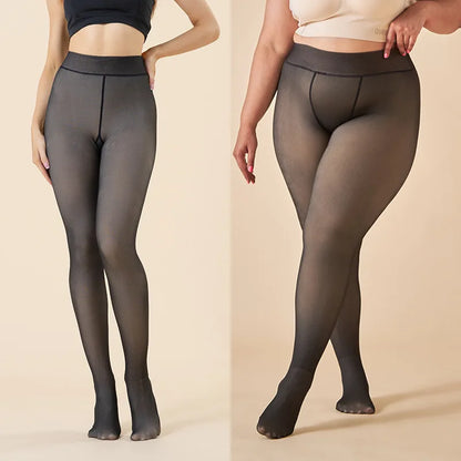 CozyWarm™ Elegance Thermal Fashion Tights - Stylish Warmth for Chilly Days