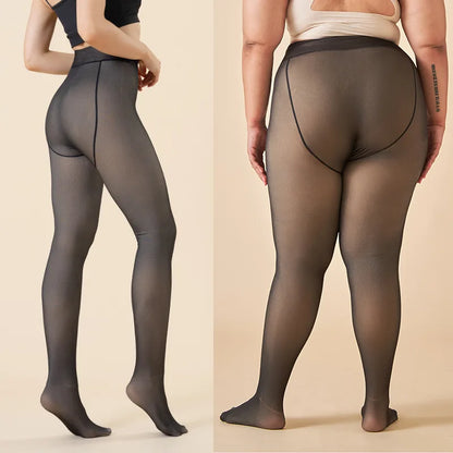 CozyWarm™ Elegance Thermal Fashion Tights - Stylish Warmth for Chilly Days
