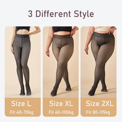 CozyWarm™ Elegance Thermal Fashion Tights - Stylish Warmth for Chilly Days