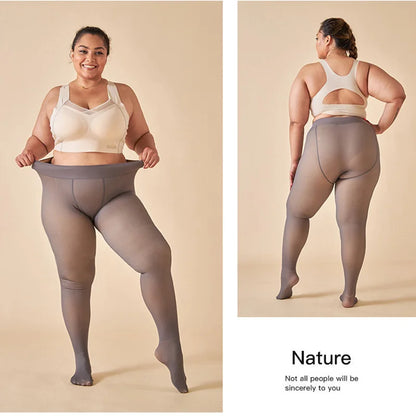 CozyWarm™ Elegance Thermal Fashion Tights - Stylish Warmth for Chilly Days