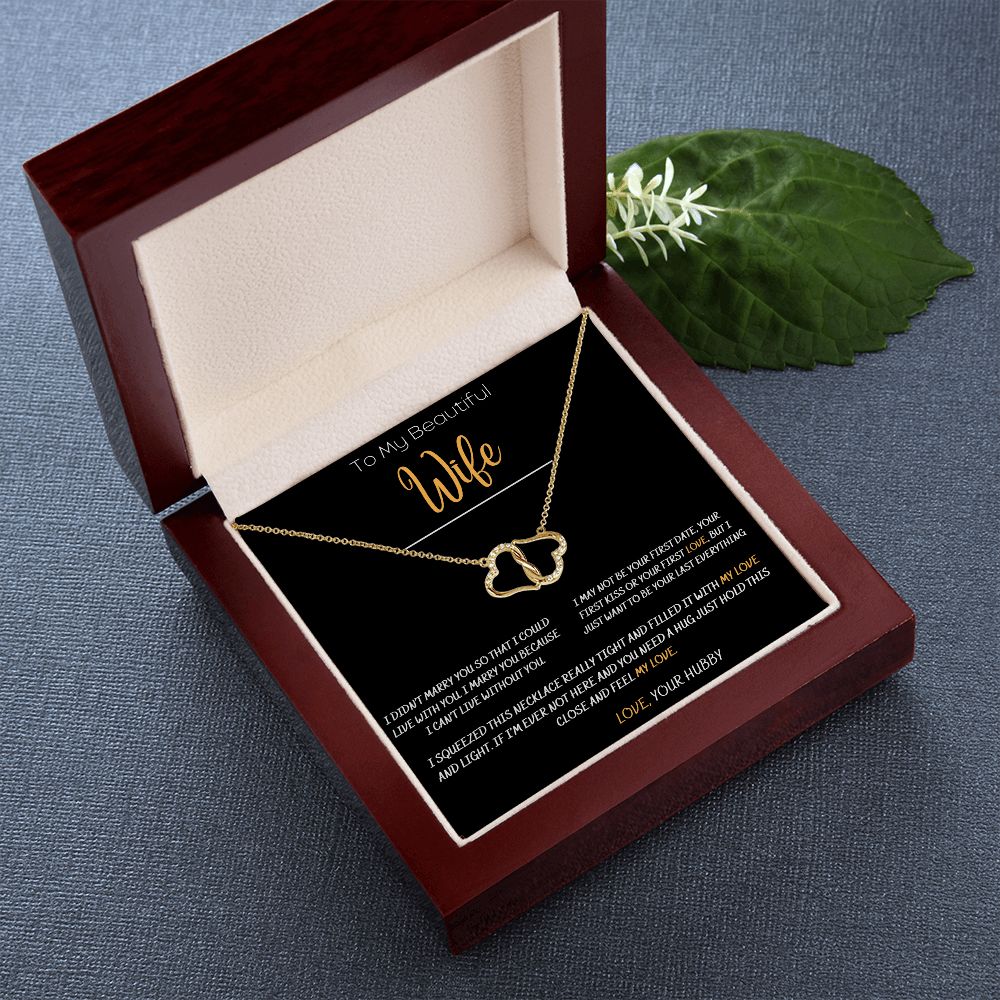 T0 MY BEAUTIFUL WIFE EVERLASTING LOVE NECKLACE