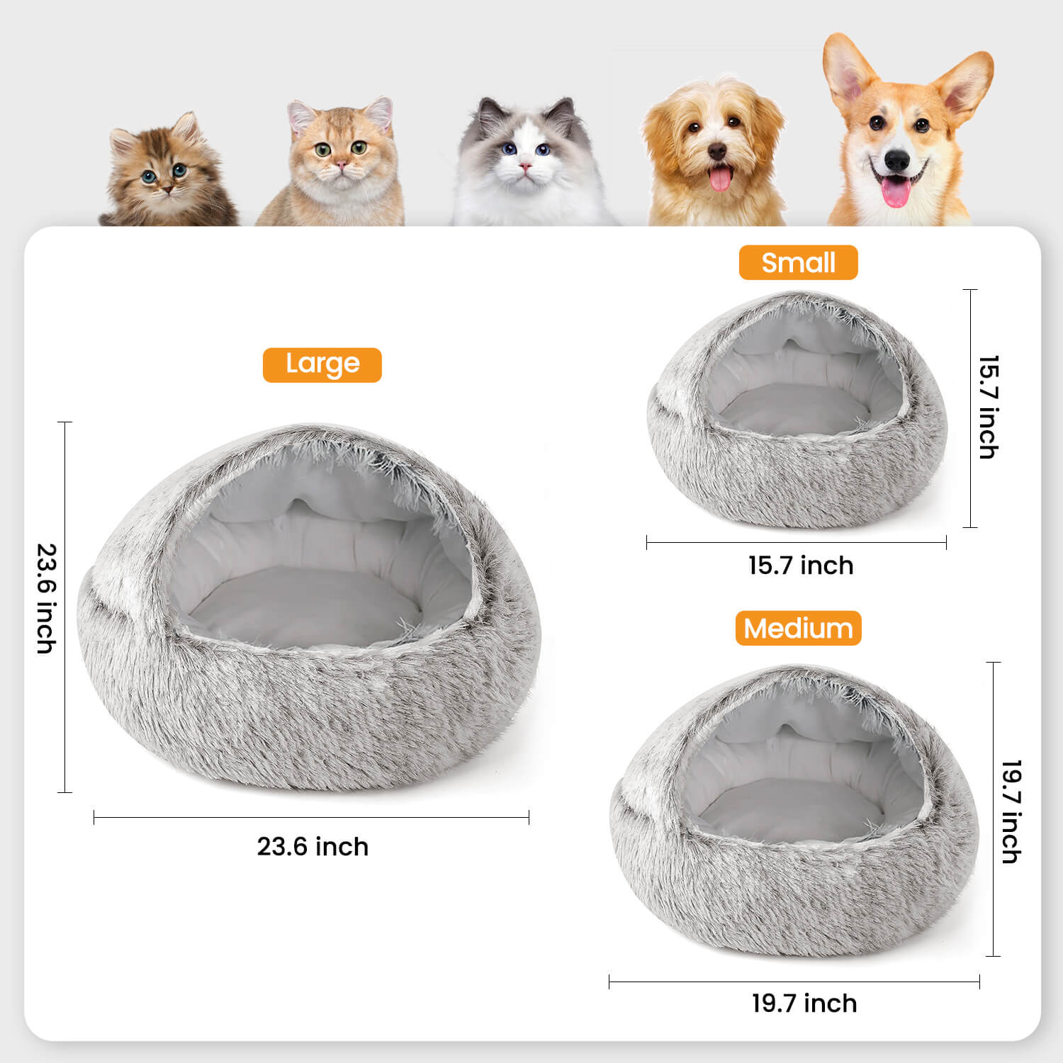 Create a Heavenly Retreat for Your Pet with INDA™ CloudSoft Pet Oasis